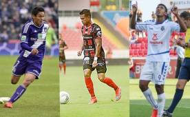 Andy Najar, Carlos Discua y el Choco Lozano tendrán un buen cierre de año con sus clubes.