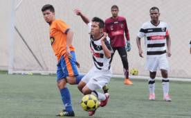 La UPNFM consiguió un importante triunfo como local este viernes en Tegucigalpa. Fotos Juan Salgado.