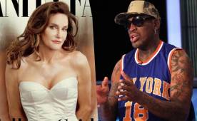 Dennis Rodman no dudó en lanzarle piropos a Jenner tras anunciar su cambio de sexo.