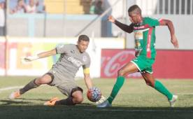 William Zapata espera celebrar el sábado su primer tanto con la camisa de Marathón.