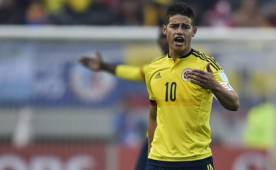 James Rodríguez lamentó la situación de incertidumbre en la Copa América. (AFP)