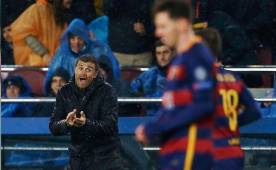 Luis Enrique está satisfecho por el alto nivel mostrado el club azulgrana frente al Arsenal.