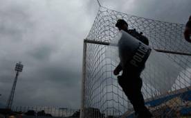 El estadio Morazán se salvó de ser castigado para las semifinales luego del enfrentamiento del domingo entre barras de Real España y Marathón.