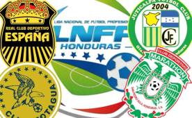 Motagua, Real España,. Marathón y Juticalpa se la rifarán en la repesca.