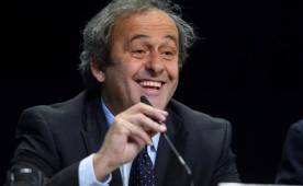 Platini busca desdce hoy la presidencia de la Fifa.