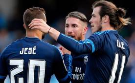 Sergio Ramos deja claro que tras ganar en Anoeta la presión es doble para los rivales. Foto EFE.