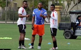 Erick Norales y Marvin Chávez se enfrentaron en amistoso al Miami FC de Wilson Palacios. Foto @DEPORTETOTALUSA