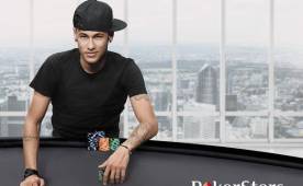 Neymar es imagen de Pokerstars algo que no es incompatible con la cláusula del contrato.