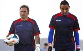 Luis Llopis es el artífice del nivel que ha venido mostrando Keylor Navas bajo el marco.