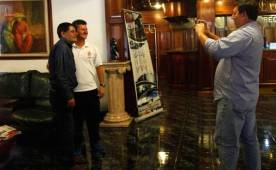 Mauro Reyes se mostró muy optimista para la vuelta de final este domingo ante Olimpia en el Nacional. Foto Neptalí Romero