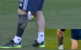Lionel Messi fue noticia con su llegada a la concentración de Argentina y también por su tatuaje.