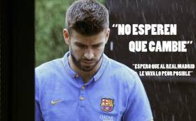 Piqué fue muy claro en la conferencia de prensa que ofreció este jueves.