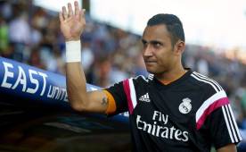 Keylor Navas sufre una sobrecarga muscular y Rafa Benítez dejó en duda su participación para el juego del sábado ante Las Palmas. Foto AFP