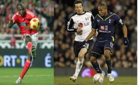 El delantero David Suazo brillaba en el Benfica de Portugal y Wilson Palacios era él y 10 más en el Tottenham de Inglaterra. FOTO DIEZ: Archivo