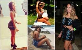 La hermana de Neymar, Rafaella Santos y la hija de Romario, Danielle Favatto, dos bombas sensuales.