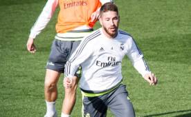 Sergio Ramos no estará con el Real Madrid para el duelo por la Champions League de este miércoles. Foto EFE.