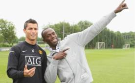 Usain Bolt y Cristiano Ronaldo tienen una buena amistad, tanto que el jamaicano le enseñó a correr al luso.
