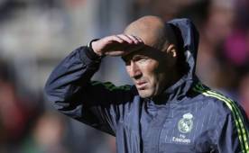 Zidane Zidane es el entrenador del Real Madrid.