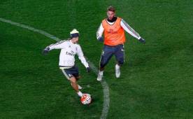 Sergio Ramos ha estado entrenado con intensidad en la pretemporada.