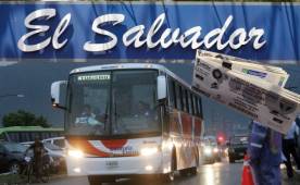 El boleto de autobús más barato para ir a El Salvador es de 60 dólares ida y vuelta. Foto DIEZ