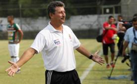Mauro Reyes, técnico del Juticalpa, adelanta que habrá movimientos en su oncena para el juego de este jueves ante Real España. Foto DIEZ