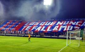 La dirigencia del Vida confirma que la barra Ultrafiel de Tegucigalpa y San Pedro Sula tiene prohibido el ingreso a La Ceiba. Foto Ronald Aceituno