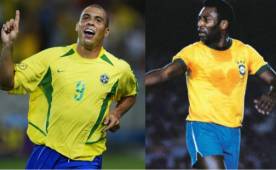 Pelé y Ronaldo son dos de los brasileños que aparecen como los máximos goleadores en los duelos ante Argentina.
