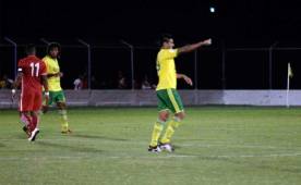 Carlos Ramírez abrió el marcador al minuto 5 en Olanchito y se adjudicó así la marca del gol 19 mil en Liga Nacional.