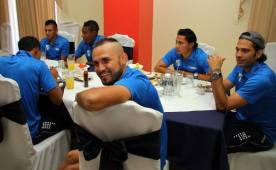 En la concentración del Honduras Progreso reina el optimismo previo al juego ante Vida, pero aseguran que no se confían del rival. Foto Esaú Ocampo