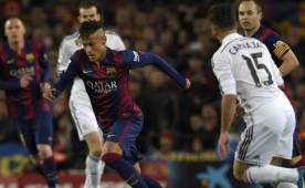 Neymar estuvo muy punzante en el ataque del Barcelona pero no pudo conectar bien en el momento de la definición.