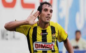 Nicolás Cardozo del Real España siempre se encuentra entre los principales goleadores en la Liga Nacional de Honduras.