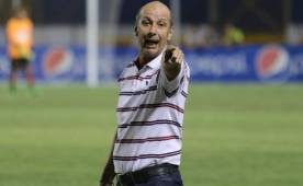 Miguel Falero asegura que cumplieron el objetivo de sumar ante Motagua en el Nacional. Foto Ronald Aceituno