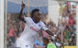 Alberth Elis confirmó que tiene ofertas y espera poder marcharse del Olimpia tras los Juegos Olímpicos. Fotos Melvin Cubas