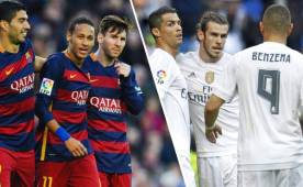 Barcelona y Real Madrid pondrán a prueba de nuevo sus tripletas ofensivas este sábado.