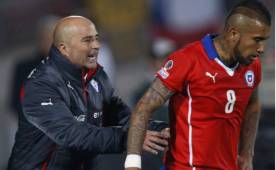 Sampaoli le dio a Chile el título de la Copa América el pasado año.