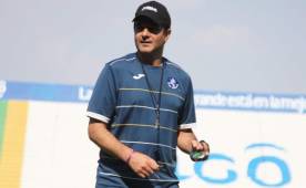 Diego Vázquez resalta que su equipo se ha podido consolidar en este Clausura 2015. Foto Ronald Aceituno