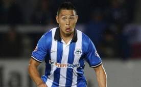 A Roger Espinoza le quedan dos años de contrato con el Wigan de la segunda de Inglaterra.