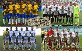 Brasil y Alemania son las selecciones más cara de los Juegos Olímpicos de Río 2016. Honduras es de las más baratas.