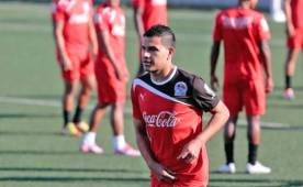 Junior Sandoval ha estado entrenando desde el 26 de diciembre en el Olimpia. (Foto: DIEZ)