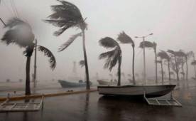 Desde esta mañana ya se sintieron fuertes vientos en la zona del pacífico.