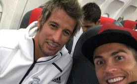 Coentrao y Cristiano siempre ha demostrado que son buenos amigos.