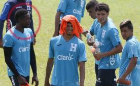 El defensor Jhonny Palacios, se encuentra concentrado con la Selección Sub-23 de Honduras que disputará los Juegos Olímpicos de Río de Janeiro. Foto Delmer Martínez