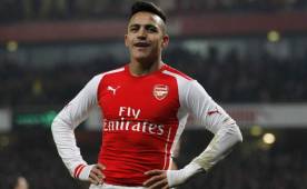 En los últimos días varios medios tomaron versiones de una inminente propuesta del Real Madrid por Alexis Sánchez, pero este afirma su deseo de quedarse en Arsenal. Foto AFP