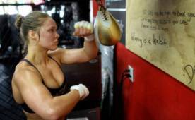 Ronda Rousey ya comenzó a preparar su revancha ante Holly Holm.