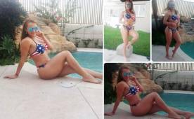 La presentadora del programa Fútbol a Fondo de Televicentro se robó las miradas durante la Semana Santa, aprovechó los días de verano.