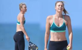 María Sharapova durante su castigo ha estado entrenándose y también ha dedicado tiempo a sus estudios.