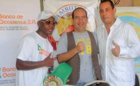 Godofredo Fajardo renunció a su cargo como manager del boxeador hondureño Josec 'Escorpión' Ruiz tras la pelea de este viernes en La Ceiba. Foto Javier Rosales