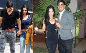 El futbolistra argentino Martín Pucheta arribó este sábado a Tegucigalpa en compañía de su esposa. Foto: Facebook