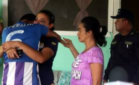 La familia Peralta en La Ceiba llora el asesinato de Bayron que se dio el martes en su casa de habitación.