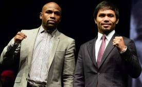 El hotel-casino MGM recaudó 74 millones de dólares sólo por concepto de entradas para la pelea Mayweather-Pacquiao, más de tres veces el récord de todos los tiempos. Foto AFP